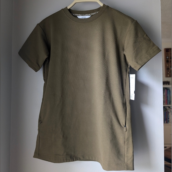 Athleta girl retro chill t-shirt dress new with tags XS/6 - Picture 2 of 9